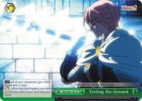 Testing the Ground - The Seven Deadly Sins - Weiss Schwarz card