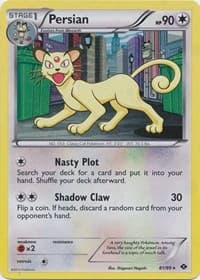 Persian - 81/99 (Cosmos Holo) - Blister Exclusives - Pokemon card