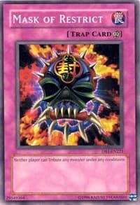 Mask of Restrict - Dark Beginning 1 - YuGiOh card