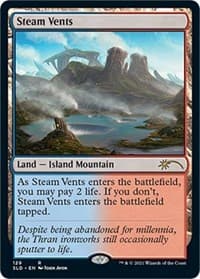 Steam Vents - Secret Lair Drop Series - Magic: The Gathering card