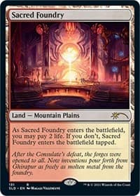 Sacred Foundry - Secret Lair Drop Series - Magic: The Gathering card