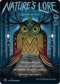 Nature's Lore (189) - Secret Lair Drop Series - Magic: The Gathering card