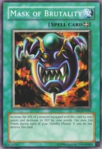 Mask of Brutality - Dark Beginning 1 - YuGiOh card