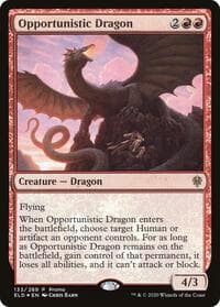 Opportunistic Dragon - Media Promos - Magic: The Gathering card