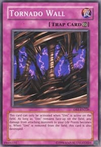 Tornado Wall - Dark Beginning 1 - YuGiOh card