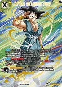 Son Goku, the Legendary Warrior (Gold Stamped) - Promotion Cards - Dragon Ball Super: Masters card