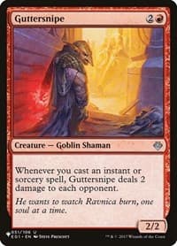 Guttersnipe (E01) - The List Reprints - Magic: The Gathering card