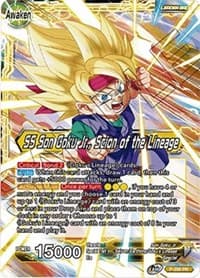 Son Goku Jr. // SS Son Goku Jr., Scion of the Lineage - Promotion Cards - Dragon Ball Super: Masters card