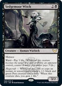 Sedgemoor Witch - Promo Pack: Strixhaven - Magic: The Gathering card
