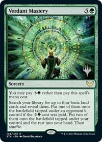 Verdant Mastery - Promo Pack: Strixhaven - Magic: The Gathering card