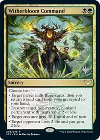 Witherbloom Command - Promo Pack: Strixhaven - Magic: The Gathering card