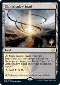 Shineshadow Snarl - Promo Pack: Strixhaven - Magic: The Gathering card