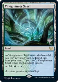 Vineglimmer Snarl - Promo Pack: Strixhaven - Magic: The Gathering card