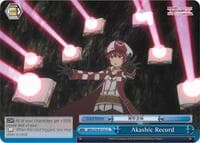 Akashic Record - BOFURI: I Don't Want to Get Hurt, so I'll Max Out My Defense - Weiss Schwarz card