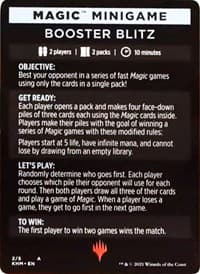 Magic Minigame: Booster Blitz - Kaldheim - Magic: The Gathering card