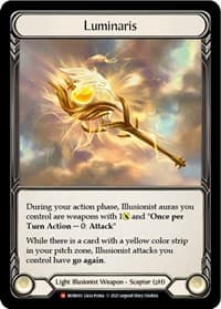 Luminaris - Monarch - Flesh and Blood TCG card