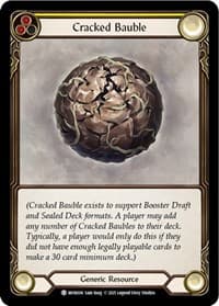 Cracked Bauble - Monarch - Flesh and Blood TCG card