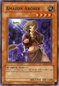 Amazon Archer - Dark Beginning 1 - YuGiOh card