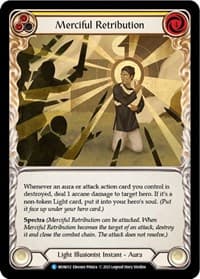 Merciful Retribution - Monarch - Flesh and Blood TCG card
