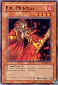 Fire Princess - Dark Beginning 1 - YuGiOh card