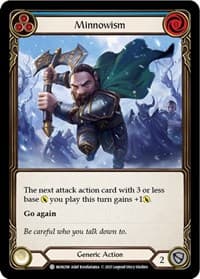 Minnowism (Blue) - Monarch - Flesh and Blood TCG card