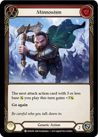 Minnowism (Red) - Monarch - Flesh and Blood TCG card