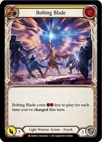 Bolting Blade - Monarch - Flesh and Blood TCG card