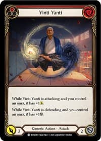 Yinti Yanti (Red) - Monarch - Flesh and Blood TCG card