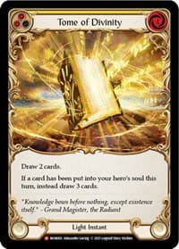 Tome of Divinity - Monarch - Flesh and Blood TCG card