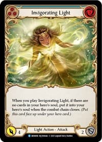 Invigorating Light (Blue) - Monarch - Flesh and Blood TCG card