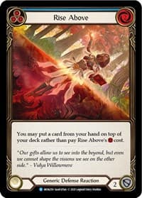 Rise Above (Blue) - Monarch - Flesh and Blood TCG card