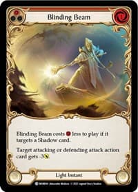 Blinding Beam (Red) - Monarch - Flesh and Blood TCG card