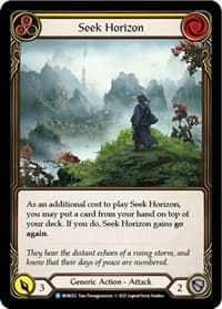 Seek Horizon (Yellow) - Monarch - Flesh and Blood TCG card