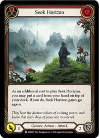 Seek Horizon (Red) - Monarch - Flesh and Blood TCG card