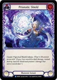 Prismatic Shield (Red) - Monarch - Flesh and Blood TCG card