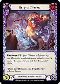 Enigma Chimera (Yellow) - Monarch - Flesh and Blood TCG card