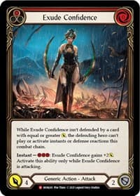 Exude Confidence - Monarch - Flesh and Blood TCG card