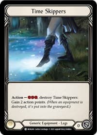 Time Skippers - Monarch - Flesh and Blood TCG card