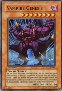 Vampire Genesis - Structure Deck: Zombie Madness - YuGiOh card