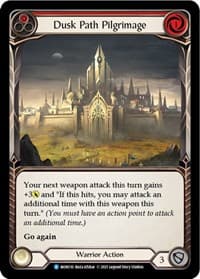Dusk Path Pilgrimage (Red) - Monarch - Flesh and Blood TCG card