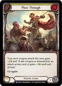 Plow Through (Yellow) - Monarch - Flesh and Blood TCG card