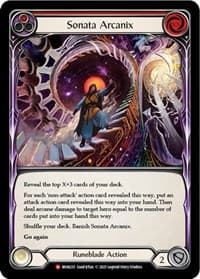 Sonata Arcanix - Monarch - Flesh and Blood TCG card