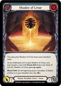 Shadow of Ursur - Monarch - Flesh and Blood TCG card