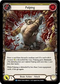 Pulping (Yellow) - Monarch - Flesh and Blood TCG card