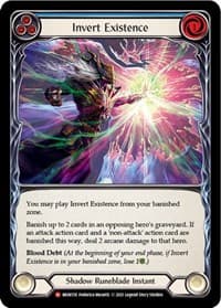 Invert Existence - Monarch - Flesh and Blood TCG card