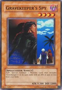 Gravekeeper's Spy - Dark Revelation Volume 1 - YuGiOh card