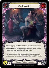 Void Wraith (Yellow) - Monarch - Flesh and Blood TCG card