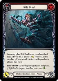 Rift Bind (Red) - Monarch - Flesh and Blood TCG card