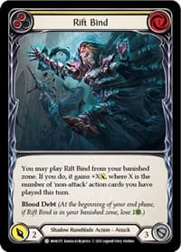 Rift Bind (Yellow) - Monarch - Flesh and Blood TCG card