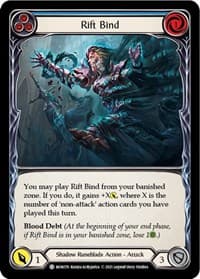 Rift Bind (Blue) - Monarch - Flesh and Blood TCG card